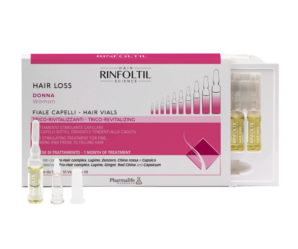 Rinfoltil Hair Loss Donna Fiale Capelli