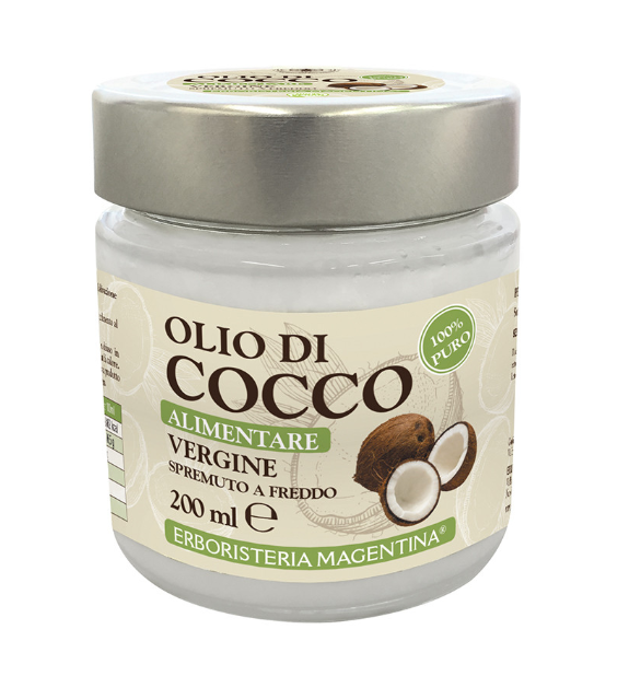 Olio di Cocco - alimentare biologico spremuto a freddo