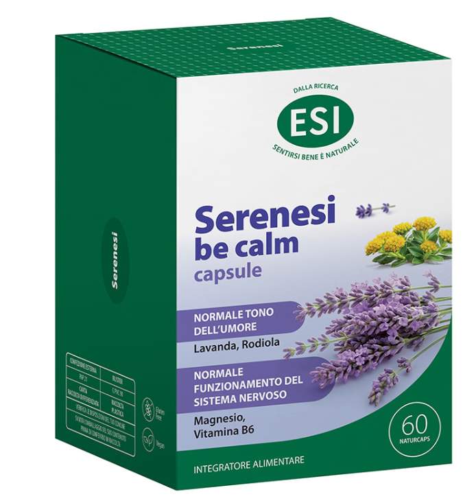 Serenesi Be Calm 60 Naturcapsule Benessere Mentale